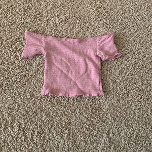 OFF THE SHOULDER TOP